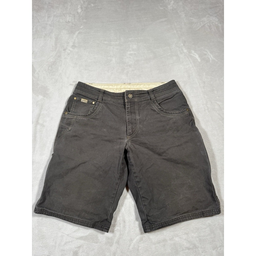 Kuhl Vintage Patina Dye Shorts Mens Size 34 Brown Outdoors Hiking